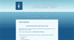 Desktop Screenshot of cisza.org.pl